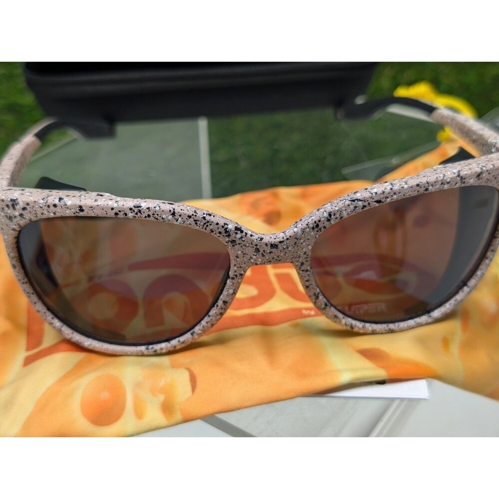 PIT VIPER The Schist Fondue Sunglasses Sand Splatter/Black Smoke NEW